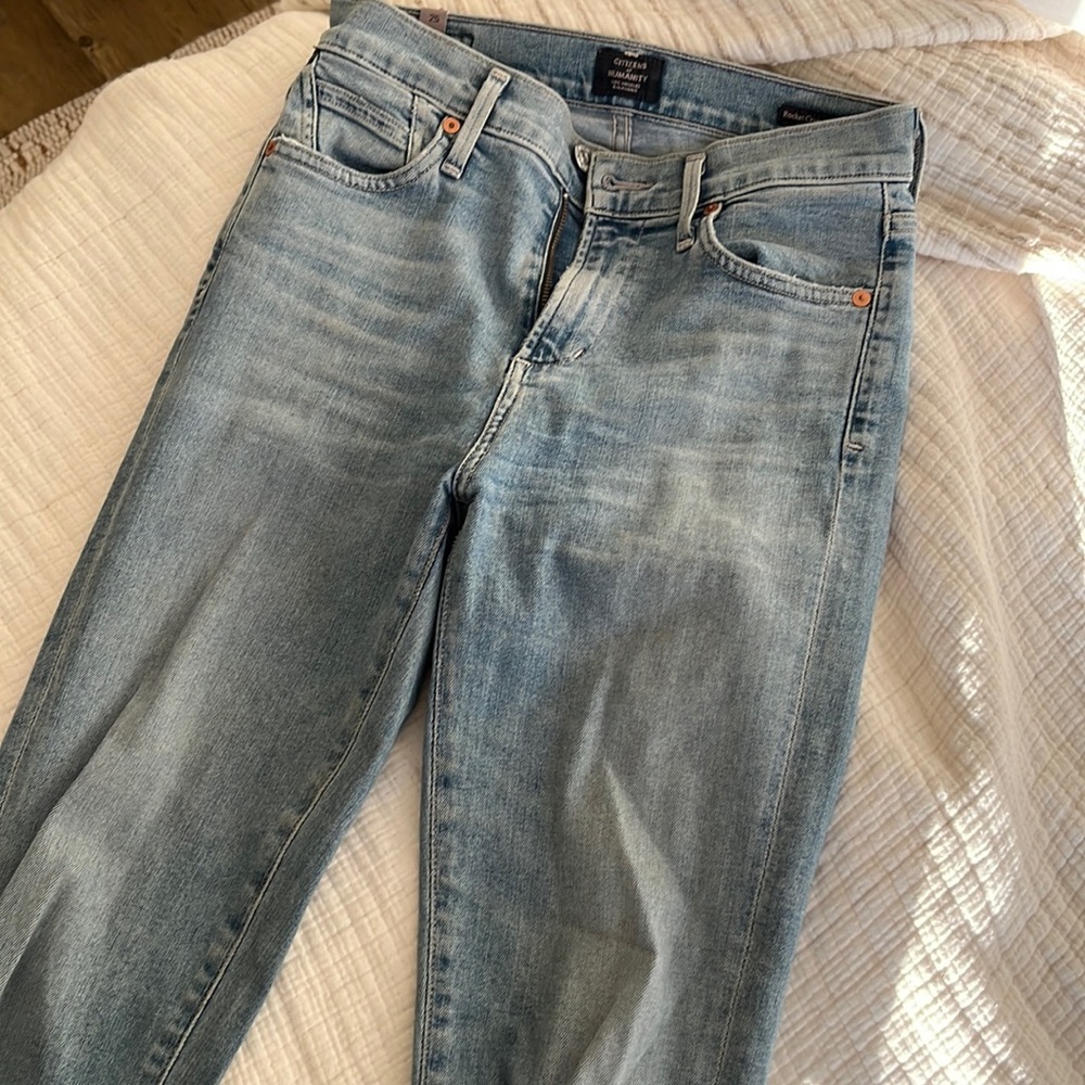 Citizens of humanity high rise skinny jeans in size 25